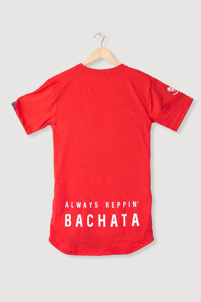 Mens T shirt Always Repin Bachata Red Back