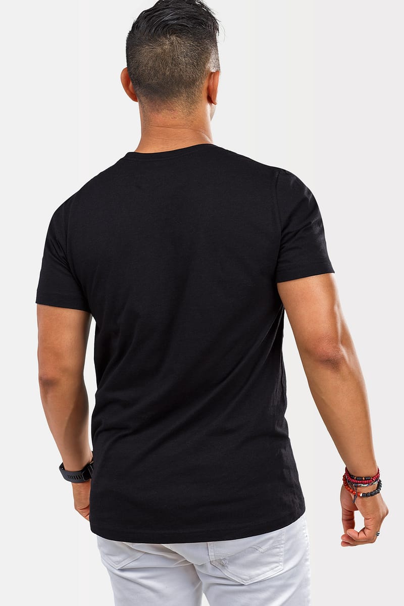 Mens T shirt Bachata Mode On Black 4051