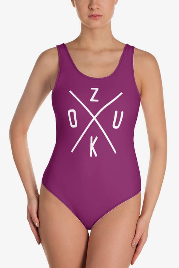 Swimsuit ZoukX Pink6 Model Front