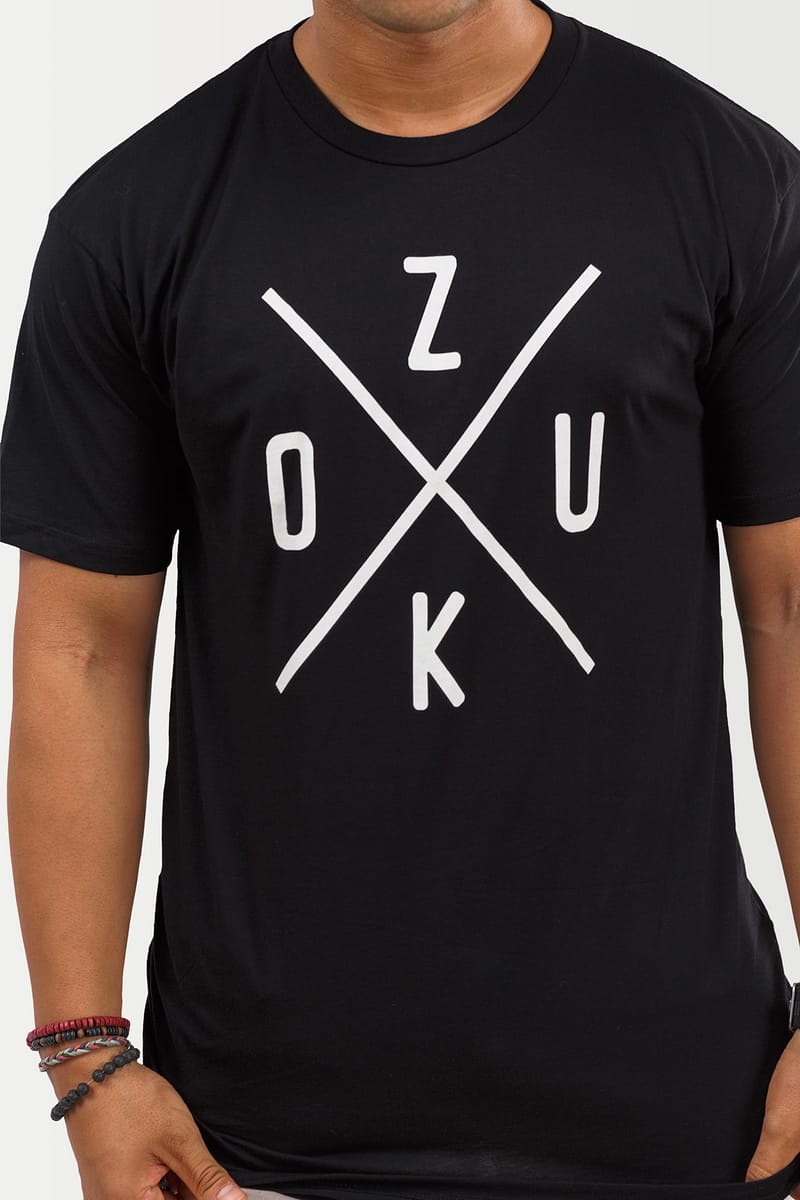 Mens T shirt Zouk X Black 5578