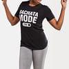 Womens T shirt Bachata Mode On Black 3313