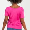 Womens T shirt Scoop Neck Zouk Hair Dont Care Berry 2429