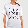 Womens T shirt Zouk X White 2916