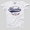 Mens T shirt Old School Mambo White Small FPO