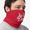 Neck Gaiters Just Dance Red Male3 Face Right