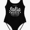 Swimsuit Salsa Music Black Product Front