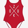 Swimsuit ZoukX Red Product Front