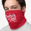 Neck Gaiters Bachata And Chill Red Male3 Face Left