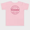 Toddler Kizomba Afro Rhythms Short SleeveT shirt Pink