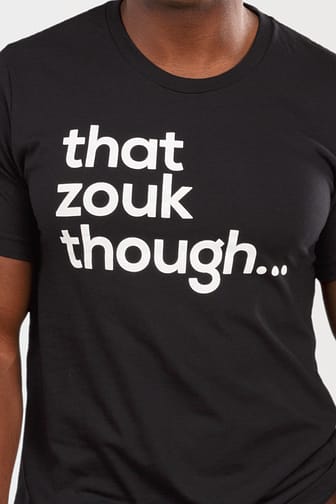 Mens T shirt That Zouk Though Black 5712 Part2