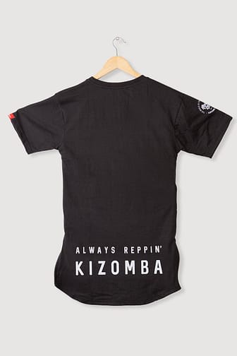 Mens T shirt Always Repin Kizomba Black Back