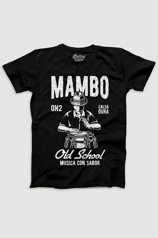 Mens T shirt Mambo Conga Black Small FPO