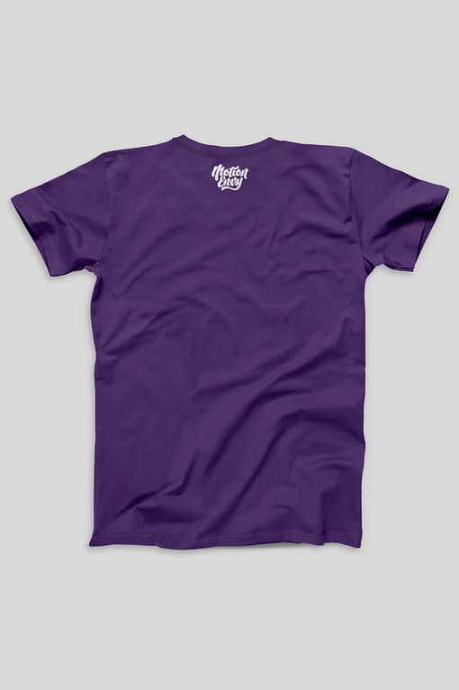 Mens T shirt TheworldIsYourDanceFloor Purple Back