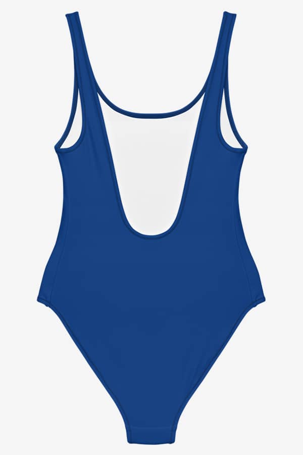 Swimsuit The World Is Your Dance Floor Blue2 Product Back