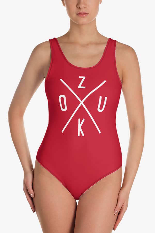 Swimsuit ZoukX Red Model Front