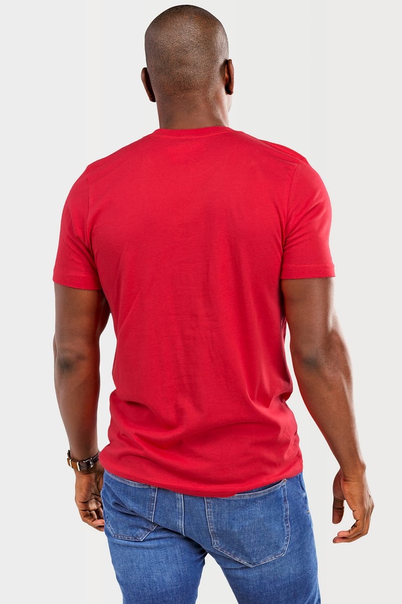Mens T shirt That Zouk Though Red 5640