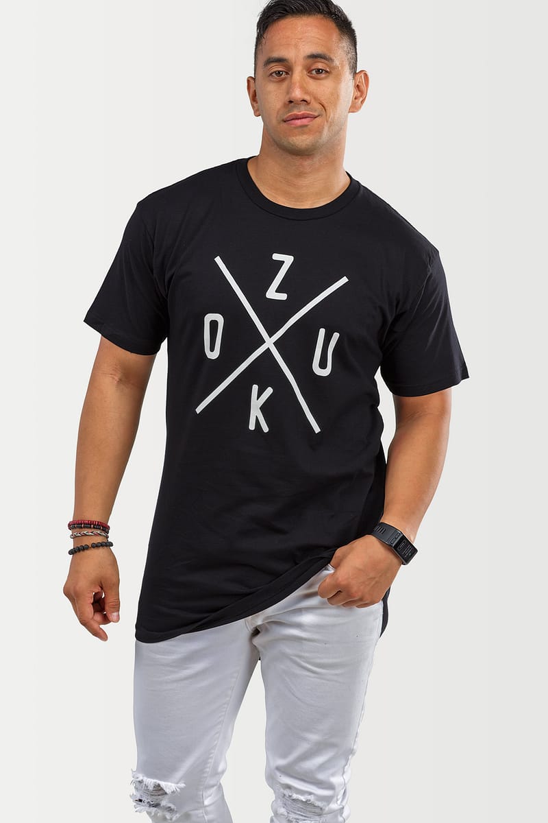Mens T shirt Zouk X Black 5601
